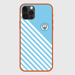 Чехол для iPhone 12 Pro Manchester city манчестер сити былые волосы, цвет: 3D-красный