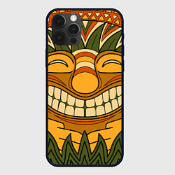 Чехол iPhone 12 Pro Polynesian tiki LUCKY