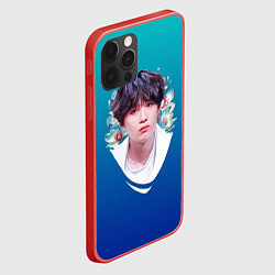 Чехол для iPhone 12 Pro SUGA BTS, цвет: 3D-красный — фото 2