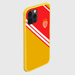 Чехол для iPhone 12 Pro Монако logo, цвет: 3D-желтый — фото 2