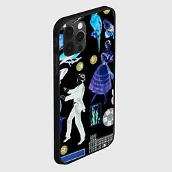 Чехол для iPhone 12 Pro Underground pattern Fashion 2077, цвет: 3D-черный — фото 2