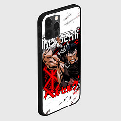 Чехол для iPhone 12 Pro Генерал Гатс - BERSERK - БЕРСЕРК, цвет: 3D-черный — фото 2