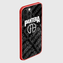 Чехол для iPhone 12 Pro Пантера pantera, цвет: 3D-красный — фото 2