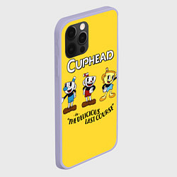 Чехол для iPhone 12 Pro Cuphead the delicious last course, цвет: 3D-светло-сиреневый — фото 2