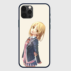 Чехол для iPhone 12 Pro Ироха Ишики OreGairu, цвет: 3D-черный