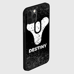 Чехол для iPhone 12 Pro Destiny с потертостями на темном фоне, цвет: 3D-черный — фото 2