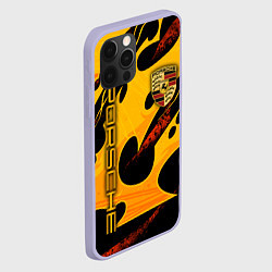 Чехол для iPhone 12 Pro ПОРШ - ОРГАНИЧЕСКИЙ, цвет: 3D-светло-сиреневый — фото 2