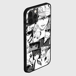 Чехол для iPhone 12 Pro Игра Дарвина паттерн, цвет: 3D-черный — фото 2