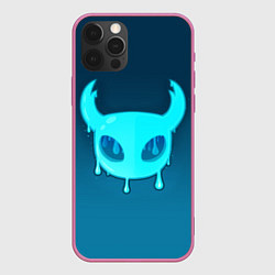 Чехол для iPhone 12 Pro Hollow Knight подтеки, цвет: 3D-малиновый