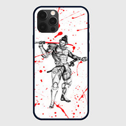 Чехол для iPhone 12 Pro Metal gear rising blood, цвет: 3D-черный