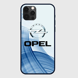 Чехол для iPhone 12 Pro Opel - logo, цвет: 3D-черный