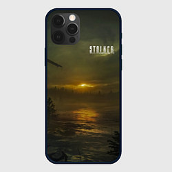 Чехол для iPhone 12 Pro STALKER Закат В Зоне Отчуждения, цвет: 3D-черный