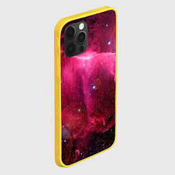 Чехол для iPhone 12 Pro Рубиновая туманность, цвет: 3D-желтый — фото 2