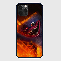 Чехол для iPhone 12 Pro POPPY PLAYTIME ХАГИ ВАГИ НАСТИГ ЖЕРТВУ, цвет: 3D-черный