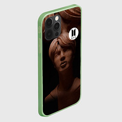 Чехол для iPhone 12 Pro BTS Jin Concept Sculpt, цвет: 3D-салатовый — фото 2