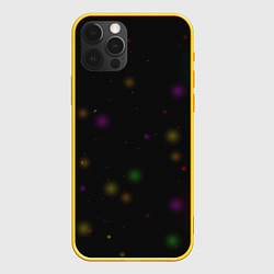 Чехол для iPhone 12 Pro Красочный мир, цвет: 3D-желтый