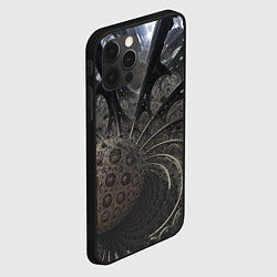 Чехол для iPhone 12 Pro Инопланетное, цвет: 3D-черный — фото 2
