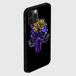 Чехол для iPhone 12 Pro Dragon ball rage аниме, цвет: 3D-черный — фото 2