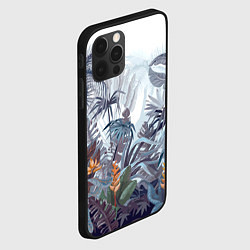 Чехол для iPhone 12 Pro Пышный тропический лес, цвет: 3D-черный — фото 2