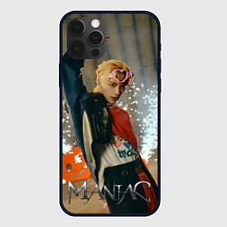 Чехол для iPhone 12 Pro Hyunjin Maniac, цвет: 3D-черный