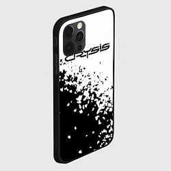 Чехол для iPhone 12 Pro Crysis текстура, цвет: 3D-черный — фото 2