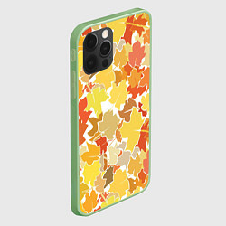 Чехол для iPhone 12 Pro Осенний дар, цвет: 3D-салатовый — фото 2