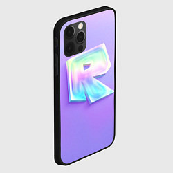 Чехол для iPhone 12 Pro Roblox gradient, цвет: 3D-черный — фото 2