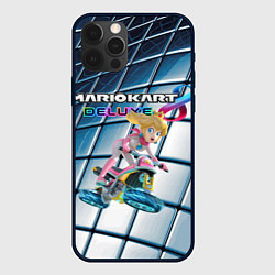 Чехол для iPhone 12 Pro Принцесса Персик гонщица - Mario Kart 8 Deluxe, цвет: 3D-черный