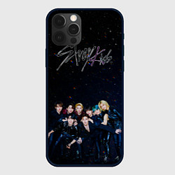 Чехол для iPhone 12 Pro Stray Kids boy band, цвет: 3D-черный