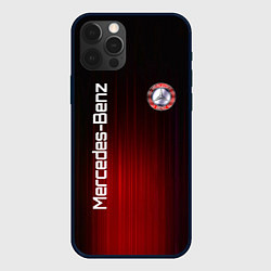 Чехол для iPhone 12 Pro Mercedes-Benz art, цвет: 3D-черный