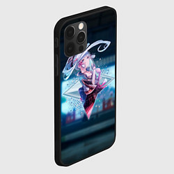 Чехол для iPhone 12 Pro Аяка Камисато в примогеме, цвет: 3D-черный — фото 2
