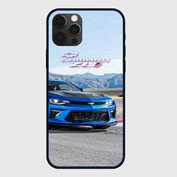 Чехол для iPhone 12 Pro Chevrolet Camaro ZL 1 - Motorsport, цвет: 3D-черный
