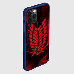 Чехол для iPhone 12 Pro Развед корпус - Красный - АТ, цвет: 3D-тёмно-синий — фото 2