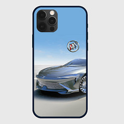 Чехол для iPhone 12 Pro Buick concept в пустыне, цвет: 3D-черный
