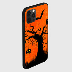 Чехол для iPhone 12 Pro Мрачное дерево, цвет: 3D-черный — фото 2
