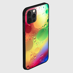 Чехол для iPhone 12 Pro Свет и пузыри, цвет: 3D-черный — фото 2