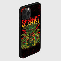 Чехол для iPhone 12 Pro Slipknot satan, цвет: 3D-черный — фото 2