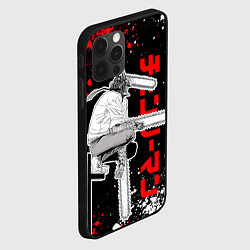 Чехол для iPhone 12 Pro Человек бензопила - Манга, цвет: 3D-черный — фото 2