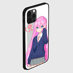 Чехол для iPhone 12 Pro Моя девушка не просто милашка, цвет: 3D-черный — фото 2