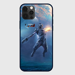 Чехол для iPhone 12 Pro Mass Effect Andromeda - Character, цвет: 3D-черный