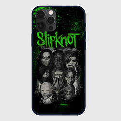 Чехол для iPhone 12 Pro Slipknot, цвет: 3D-черный