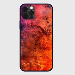 Чехол для iPhone 12 Pro Corrosion, цвет: 3D-черный