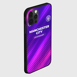 Чехол для iPhone 12 Pro Manchester City legendary sport grunge, цвет: 3D-черный — фото 2