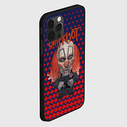 Чехол для iPhone 12 Pro Slipknot clown, цвет: 3D-черный — фото 2