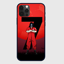 Чехол для iPhone 12 Pro Седьмой - Slipknot, цвет: 3D-черный