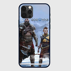 Чехол для iPhone 12 Pro God of war ragnarok-God of War: Рагнарёк, цвет: 3D-черный