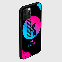 Чехол для iPhone 12 Pro The Killers - neon gradient, цвет: 3D-черный — фото 2