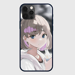 Чехол для iPhone 12 Pro Keke Tang eyes - Love Live Superstar, цвет: 3D-черный