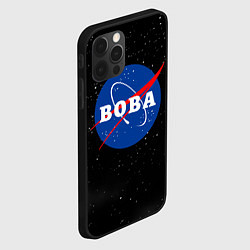 Чехол для iPhone 12 Pro Вова Наса космос, цвет: 3D-черный — фото 2