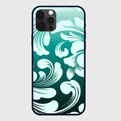 Чехол для iPhone 12 Pro Гравюра весны, цвет: 3D-черный